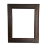 Old chissed wooden frame