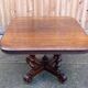 Oak table from 19th century .