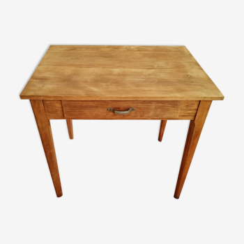 Table ancienne en bois 83 cm