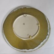 Scandinavian Studio Pottery Plate, Signed, 1970s