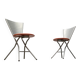 Ensemble de chaises pliantes postmodernes par Rutger Andersson