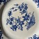 Assiettes plates terre de Fer