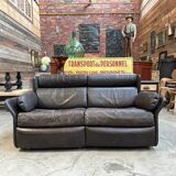 80s leather living room set