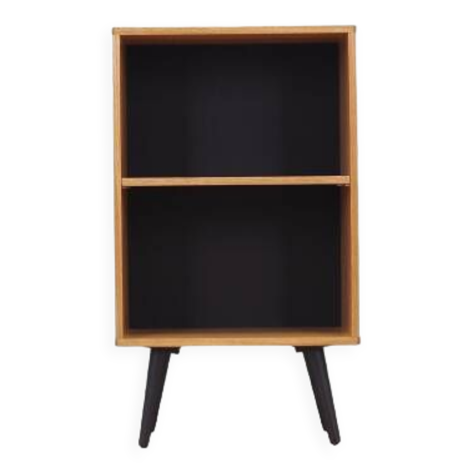 Bibliothèque en frêne, design danois, années 1970, production : System B8