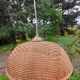 Natural rattan fiber vintage pendant lamp