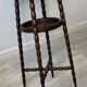 Vintage turned wooden gueridon from the 60s.