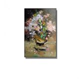 Flowers Oil paint on canvas