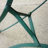 Old metal tripod garden pedestal