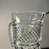 Bohemian crystal jug