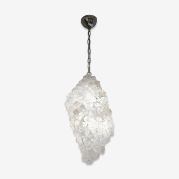 Rock crystal chandelier