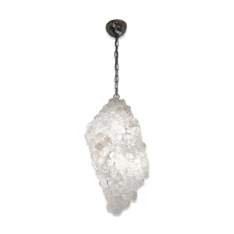 Rock crystal chandelier