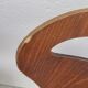 Series of 3 bistro chairs baumann model Fourmi 1950 vintage