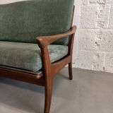 Teak Dutch design sofa by de Ster, 1960