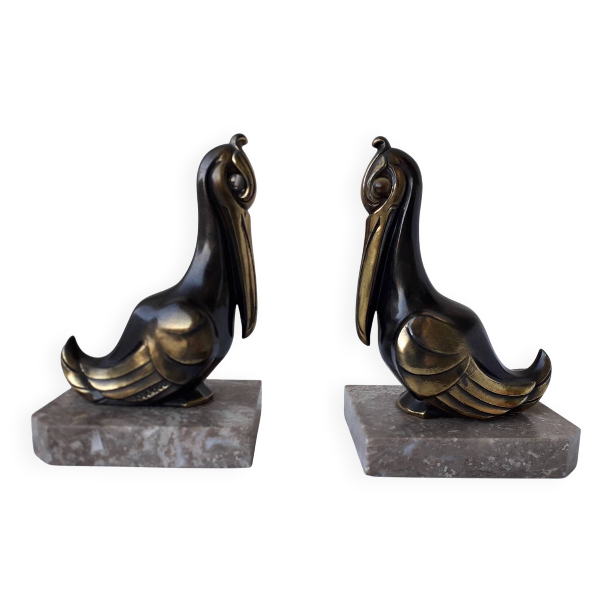 Franjou Pelican Bookends