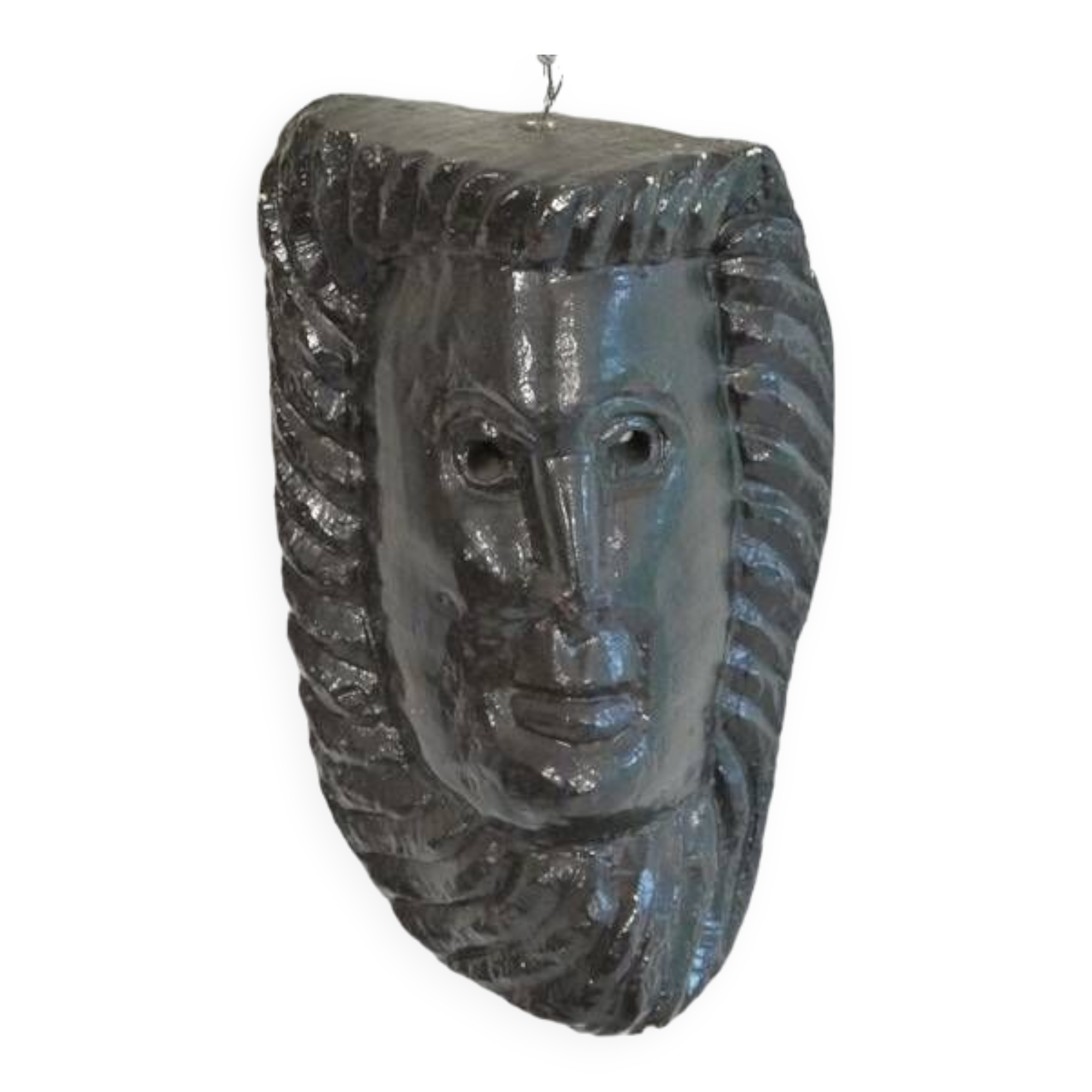 Vintage ceramic mask