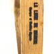 Wood luge "Megève's sled"