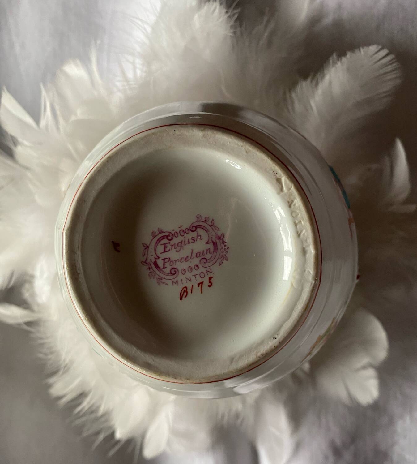 Antique Minton porcelain milk jug
