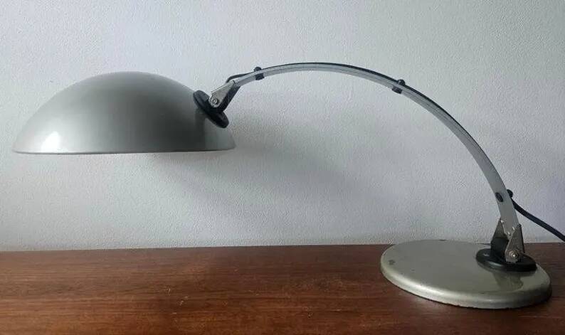 Rare Adjustable Midcentury Table Lamp, 1970s