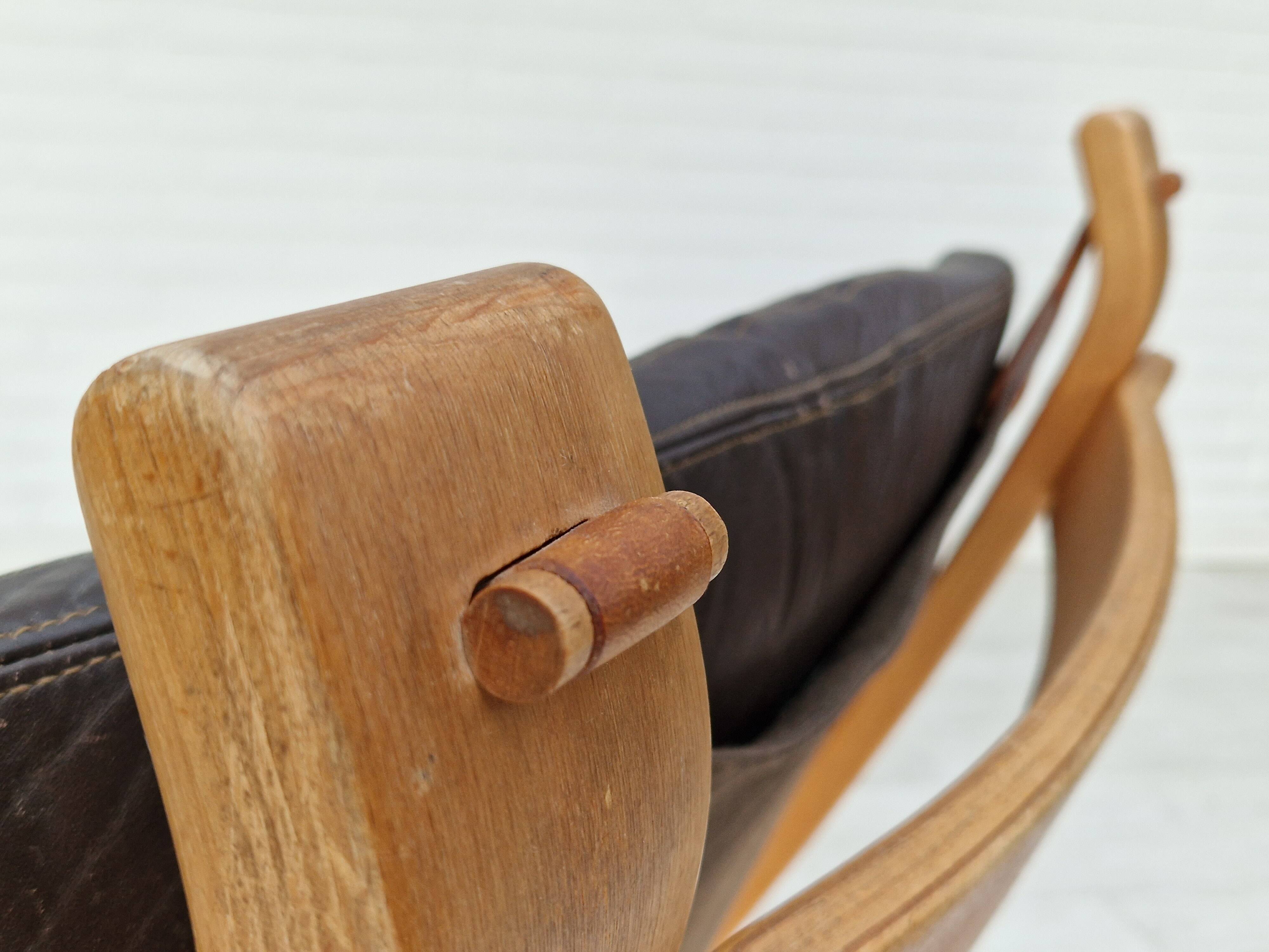 Fauteuil danois par Brammin Møbler années 70