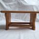 Marche pied en bois vintage