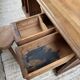 Counter or desk in oak from the 1950s.