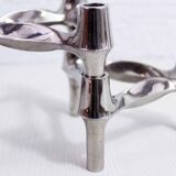 Set of 5 candlesticks modular by Nagel