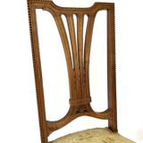 Pair of Louis XVI style side chairs