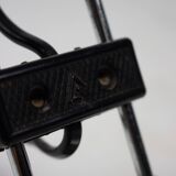 Vintage industrial chrome Aluminor lamp