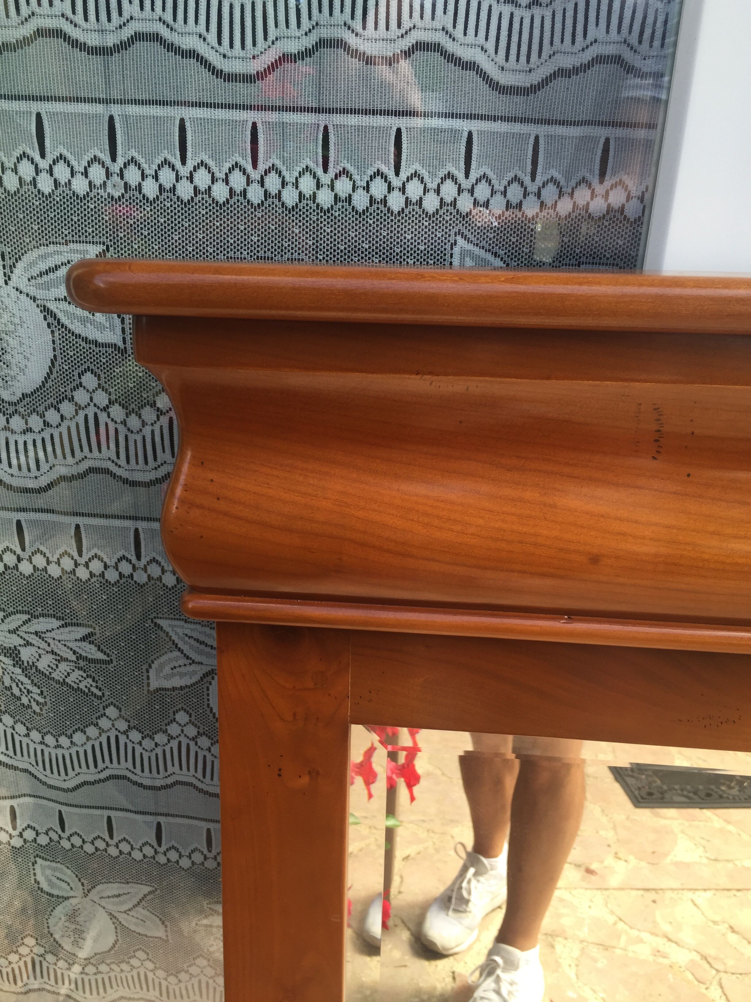 190x117cm wooden mirror