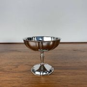 Lot de 6 coupes à glace / dessert en inox, forme de "fleur"