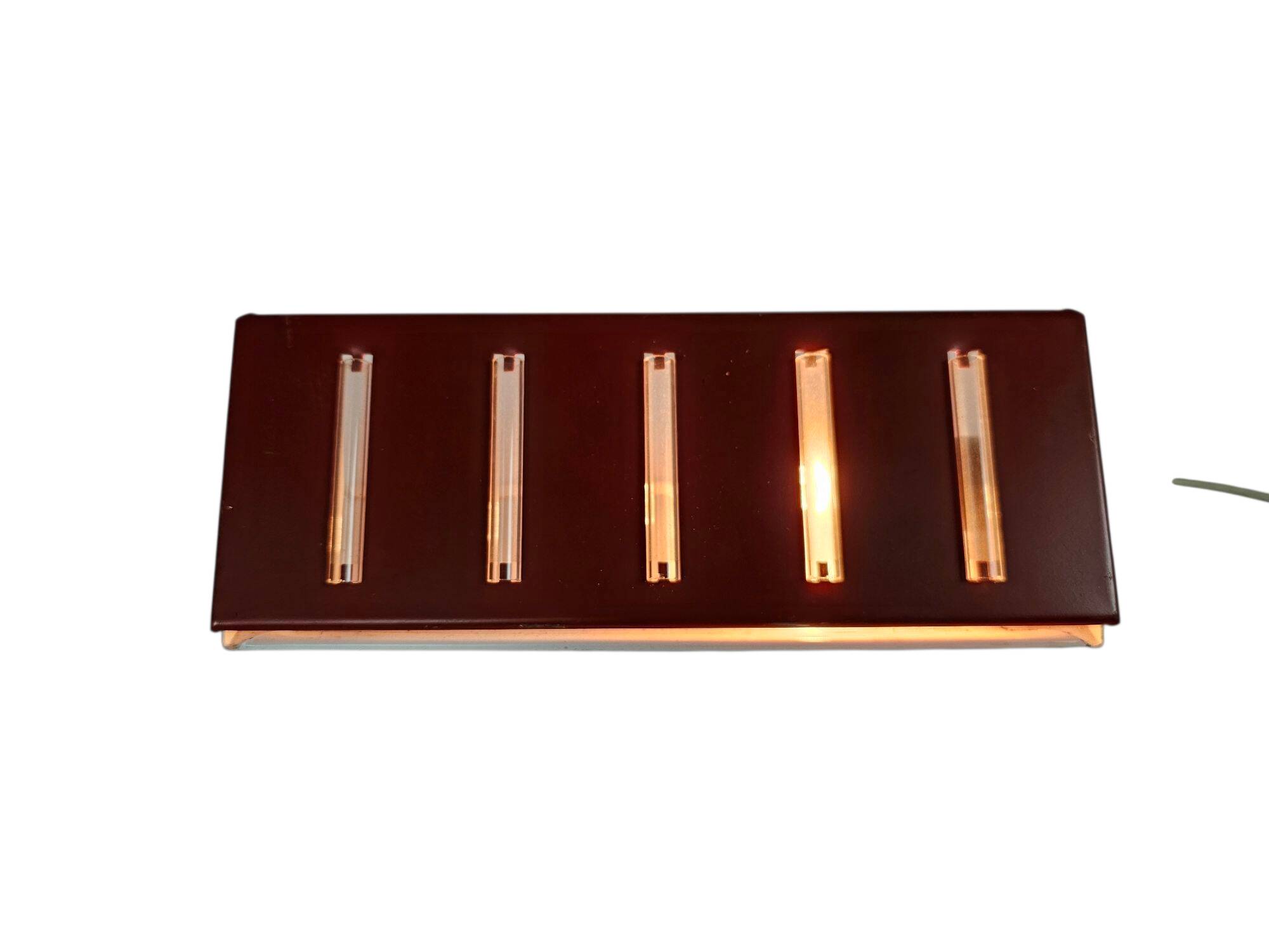 Anvia Almelo - Holland - J.J.M. Hoogervorst - wall lamp - red  -60's