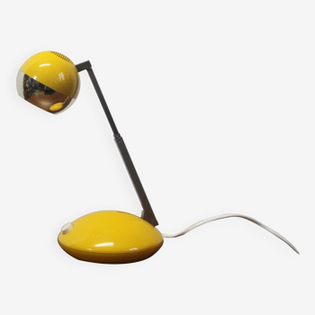 Yellow Eichhoff-Werke telescopic lamp, 70s