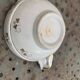Coffee service, composed of 10 pieces, 3 cups and 3 saucers, a bowl, a saucer, vintage