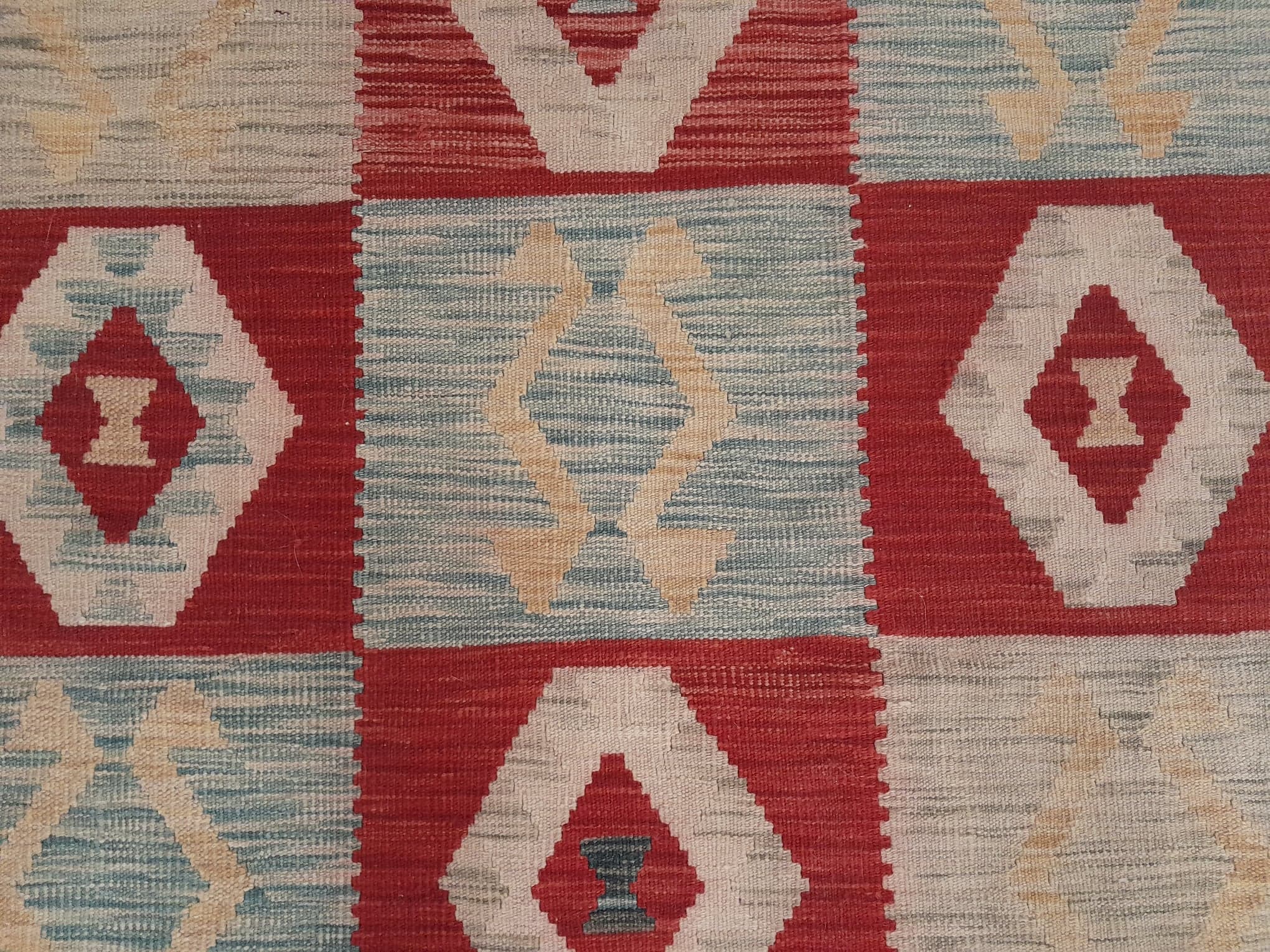 Handmade Afghan Kilim 200x152cm