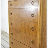 Commode en bois 5 tiroirs