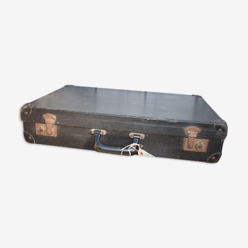 Old black suitcase 60 cm