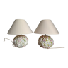 Paire de lampes Chaumette des années 70-80