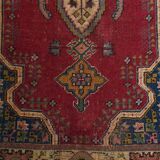 Vintage Handwoven - Red Ground Rug