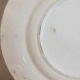 Old round dish in Terre de Fer Lunéville KG Marguerite