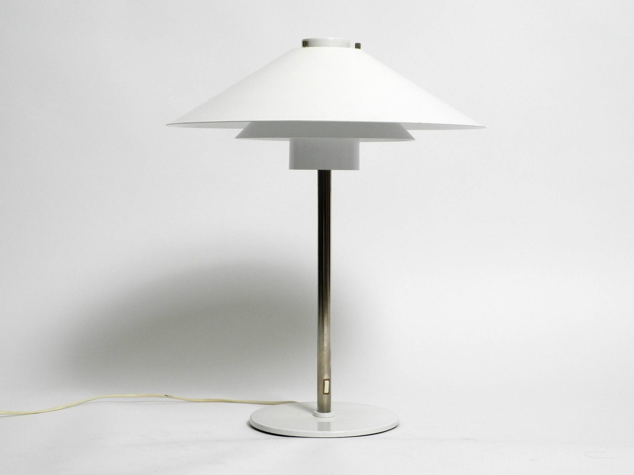 Beautiful rare 70s very big table lamp by Christian Hvidt for Nordisk Solar