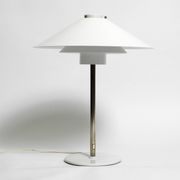 Beautiful rare 70s very big table lamp by Christian Hvidt for Nordisk Solar