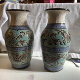 Pair of Art Deco Kéramis vases