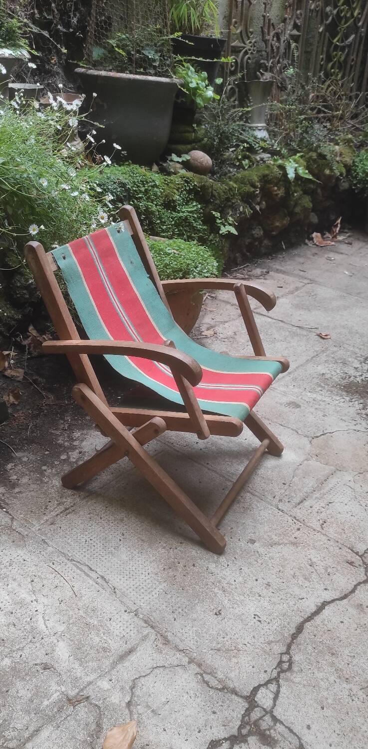 Children's deckchair