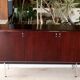 Sideboard solid wood and steel, France, cira 1970, Negroni edition