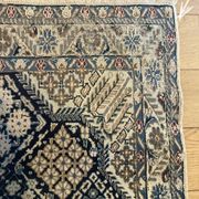 Carpet from the Irian region, 20th century, made of wool and silk.