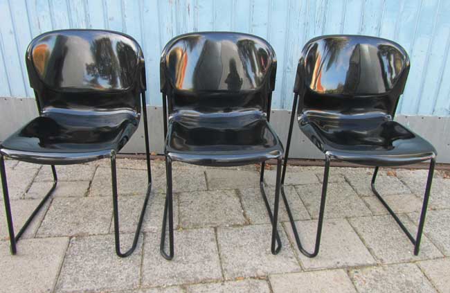 3 design chairs from the 70 s 80 s, designer Gerd Lange