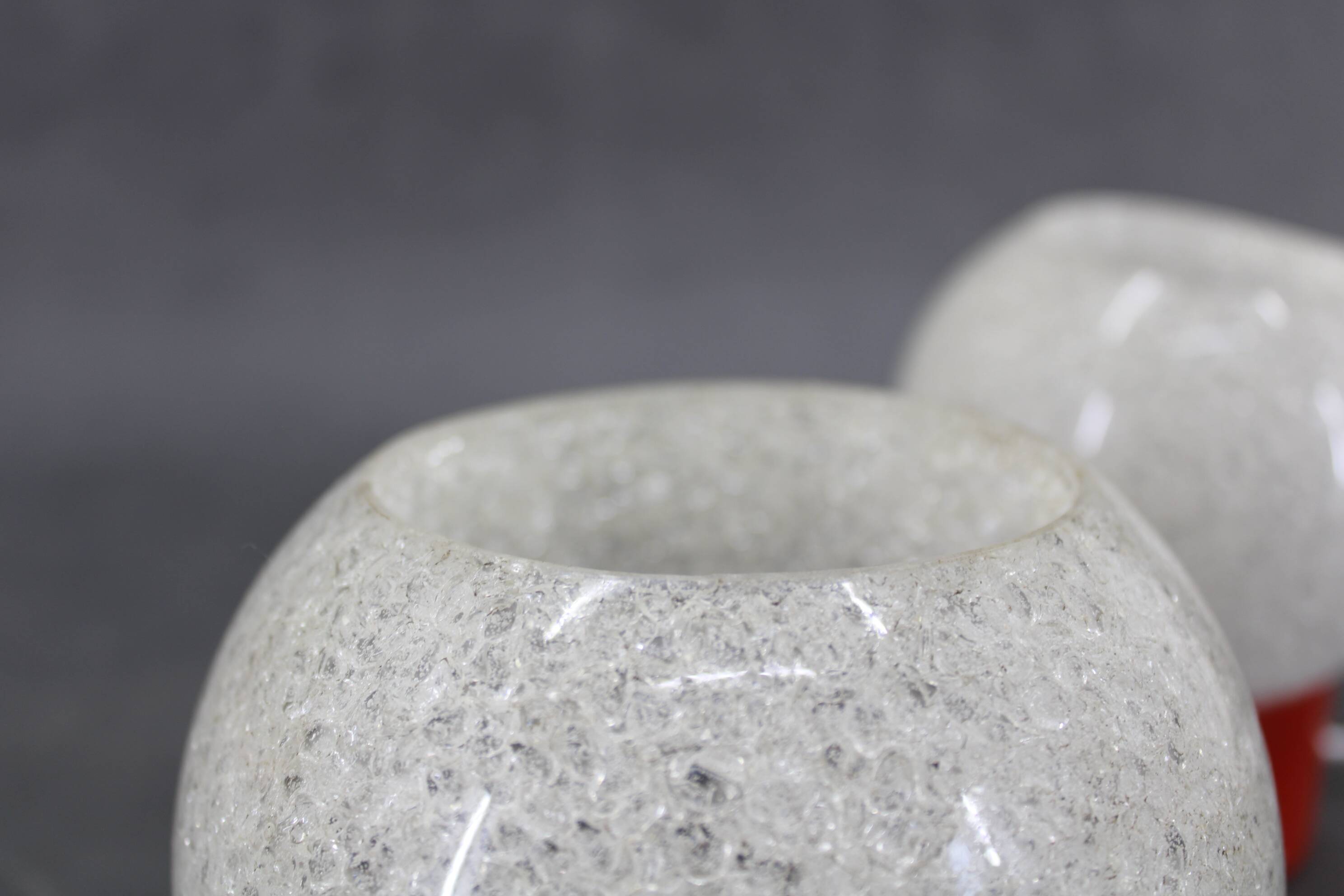 1970s Pair of Nightstands Lamps by Pokrok Zilina, Czechoslovakia