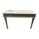 Console d'époque Louis XVI en bois peint