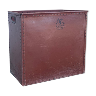 Suroy cuir industrial storage box
