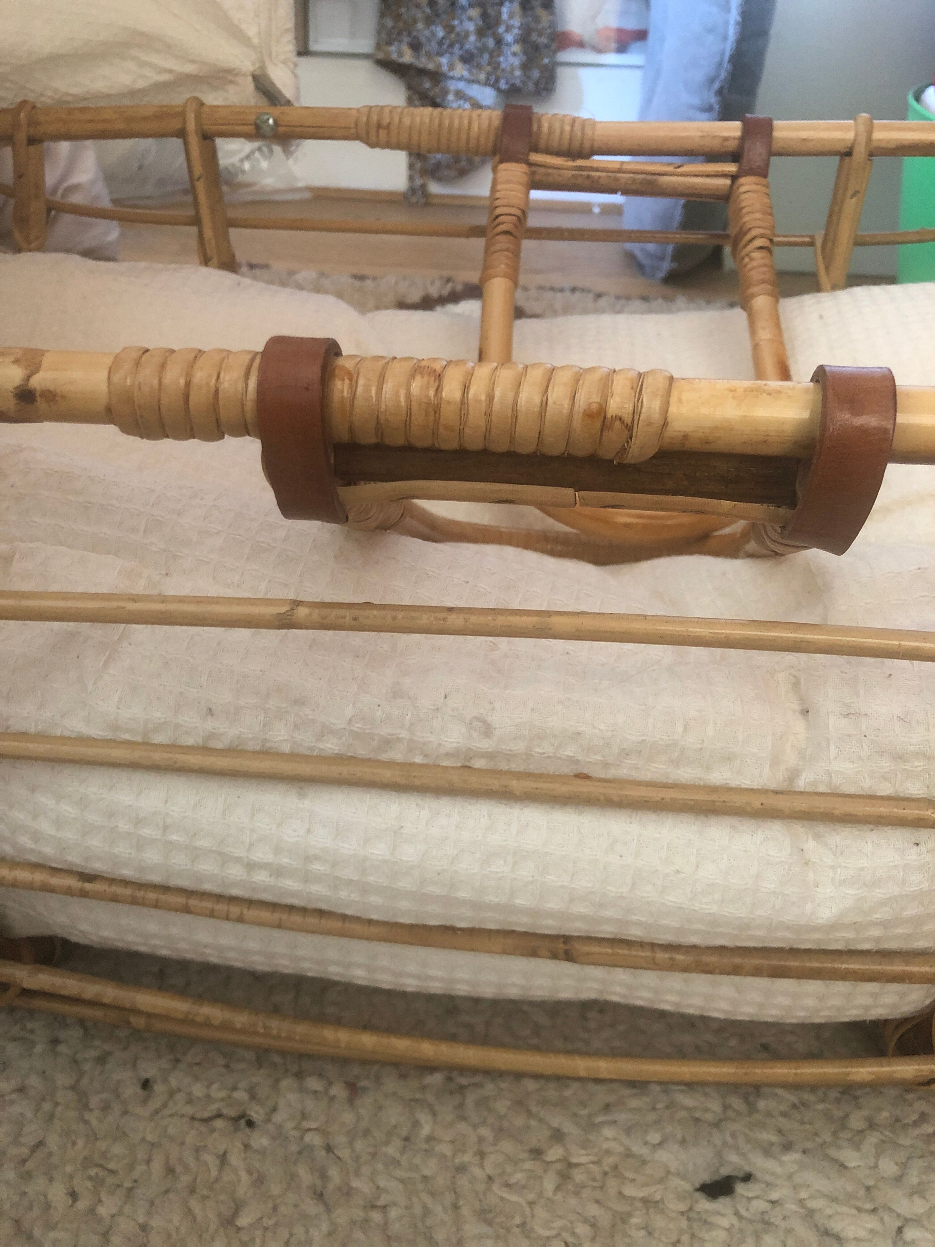 Berceau bébé osier